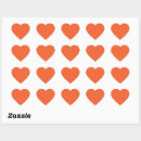 Search for solid red colour stickers Orange