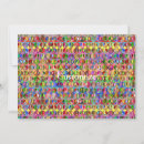 Search for peace symbol invitations Retro