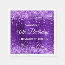 Search for 50th purple napkins Glam