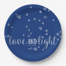 Search for hanukkah plates Love and light