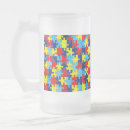 Search for autism beer glasses Awareness