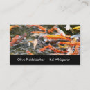 Search for koi fish business cards Asian