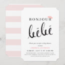 Search for bonjour baby invitations Paris