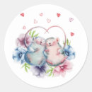 Search for cute cartoon couple stickers Valentines