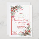 Search for trendy christmas invitations Botanical