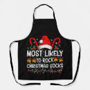 Search for funny christmas aprons Xmas