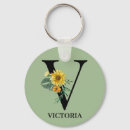 Search for letter v key rings Initial