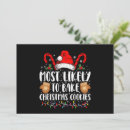 Search for cookie baking christmas invitations Xmas