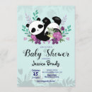 Search for purple and black baby shower invitations Flowers