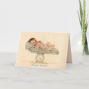 Search for vintage baby congratulations cards Victorian