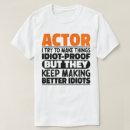 Search for comedian tshirts Acting