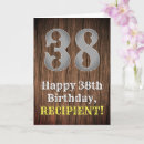 Search for thirty eight cards 38 years old