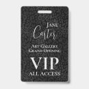 Search for all access pass id badges Black