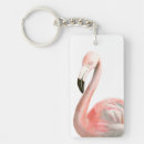 Search for flamingo key rings Watercolor