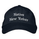 Search for native embroidered hats Native new yorker