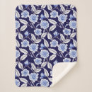 Search for toile blankets Blue and white