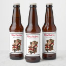 Search for christmas beer labels Red
