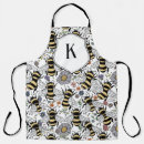 Search for floral monogram aprons Wildflower