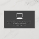 Search for technology business cards Unique
