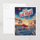 Search for las vegas vintage travel postcards Illustration