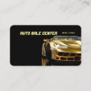Search for used car sales business cards Dealer