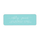 Search for swirl return address labels Modern