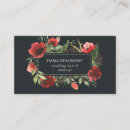 Search for blooms business cards Watercolor