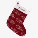 Search for merry and bright christmas stockings Typography