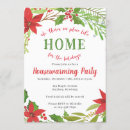 Search for housewarming christmas invitations Red