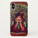 Search for elegant peacock feathers iphone cases Vintage