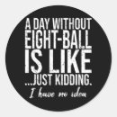 Search for eight ball stickers Snooker