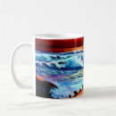 Search for peace and serenity mugs Waves
