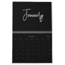 Search for black and white calendars Create your own