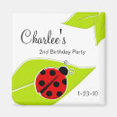 Search for ladybug magnets Party