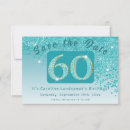 Search for 60th save the dates Birthday