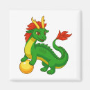 Search for new years magnets Dragon