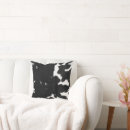 Search for black and white cowhide cushions Rustic