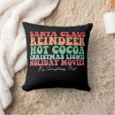 Search for christmas reindeer cushions Santa