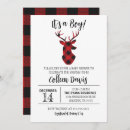 Search for flannel baby shower invitations Rustic