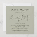 Search for sage square wedding invitations Minimalist