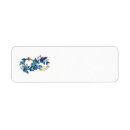 Search for butterfly illustration return address labels Moth