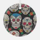 Search for mexican sugar skull christmas tree decorations Seamless