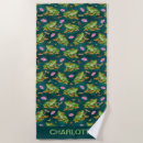 Search for frog beach towels Tropical