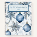 Search for christmas tree ornaments notebooks Silver