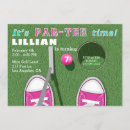 Search for golf ball birthday invitations Putt putt