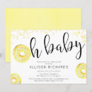 Search for oh baby doughnut invitations Watercolor