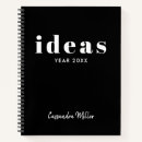 Search for modern black designs notebooks Minimalist