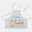 Search for alphabet aprons Kids