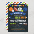 Search for baseball shower invitations Chalkboard