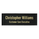 Search for black and gold name tags Professional